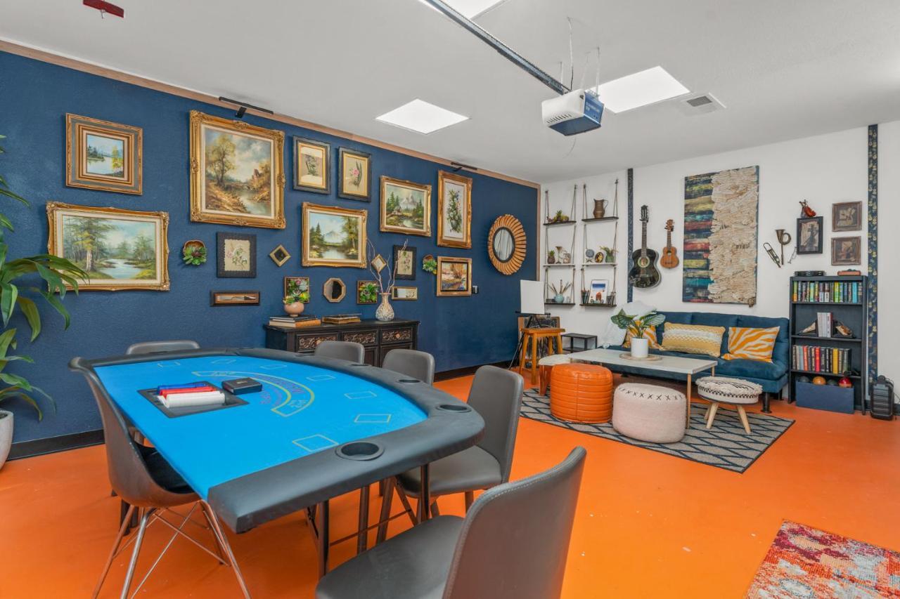 Villa Hot Tub, Games, King Bed, Fire Pit, Bbq Grill, Minutes From National Park And Views Joshua Tree Exterior foto
